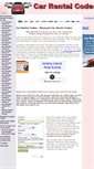Mobile Screenshot of carrentalcodes.org